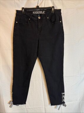 Hydraulic Nolita, curvy ankle, skinny jeans and black size 12